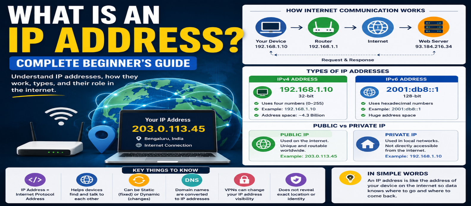 What Is an IP Address? Complete Beginner's Guide for 2026