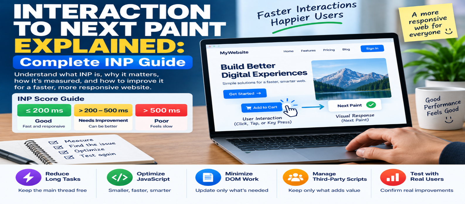 Interaction to Next Paint Explained: Complete INP Guide for 2026