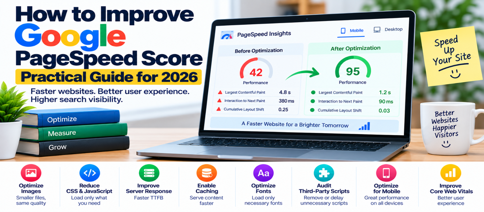 How to Improve Google PageSpeed Score: Practical Guide for 2026