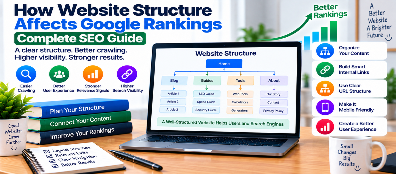 How Website Structure Affects Google Rankings: Complete SEO Guide