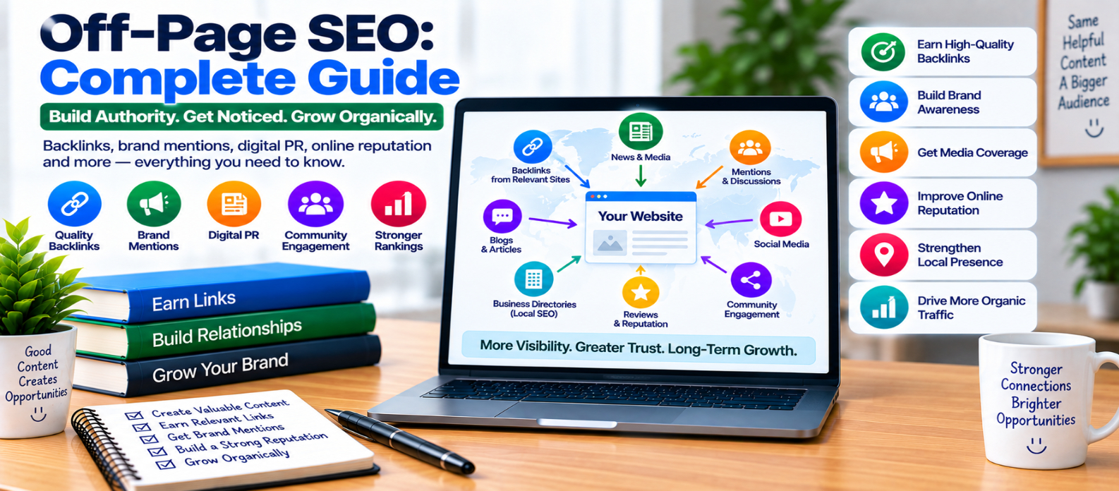 Off-Page SEO: Complete Guide for Building Website Authority