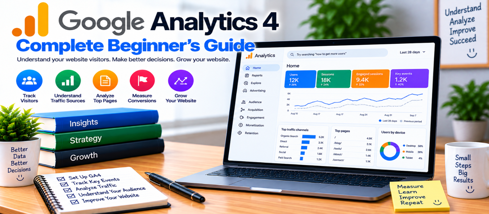 Google Analytics 4: Complete Beginner's Guide for 2026
