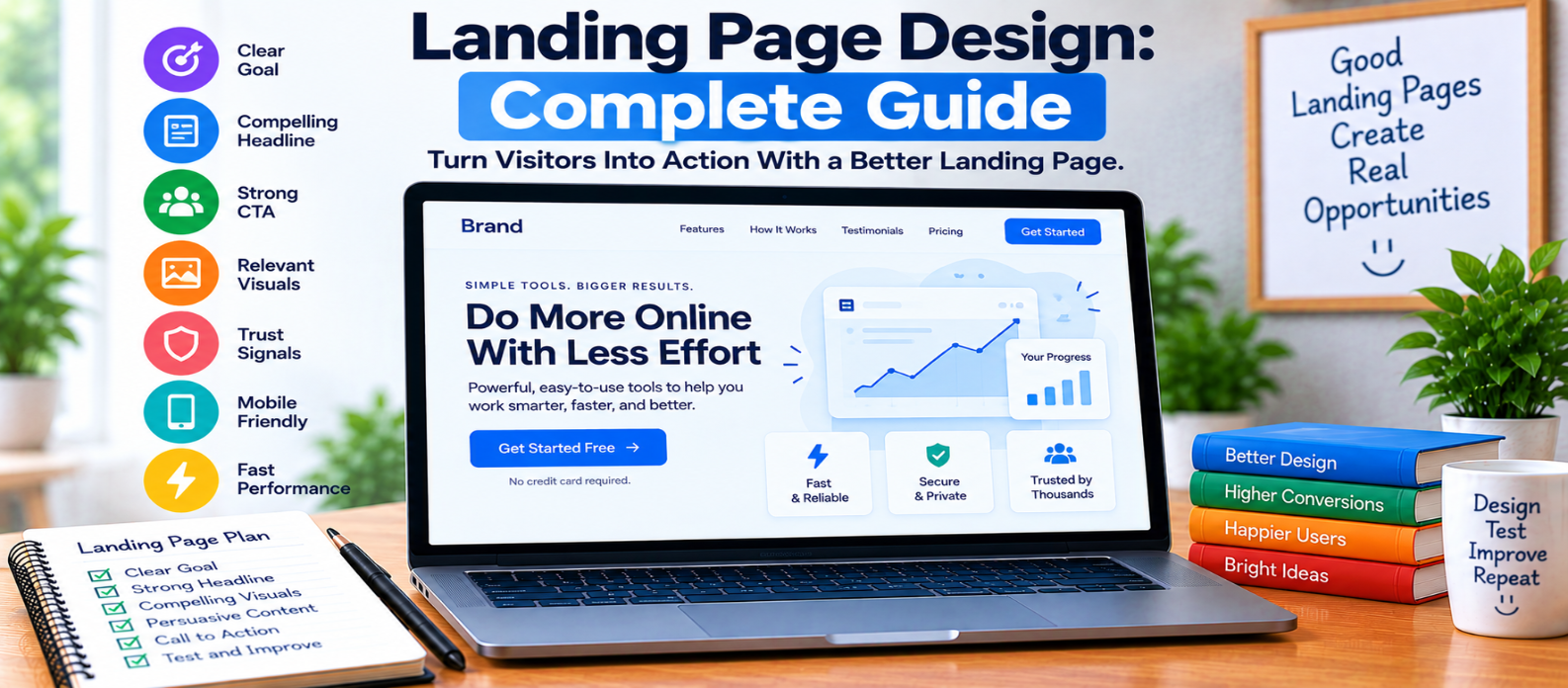 Landing Page Design: Complete Guide to High-Converting Pages
