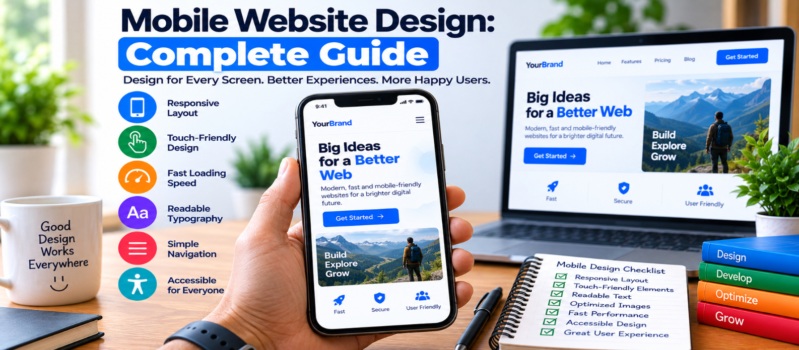 Mobile Website Design: Complete Guide to Better Mobile Experiences