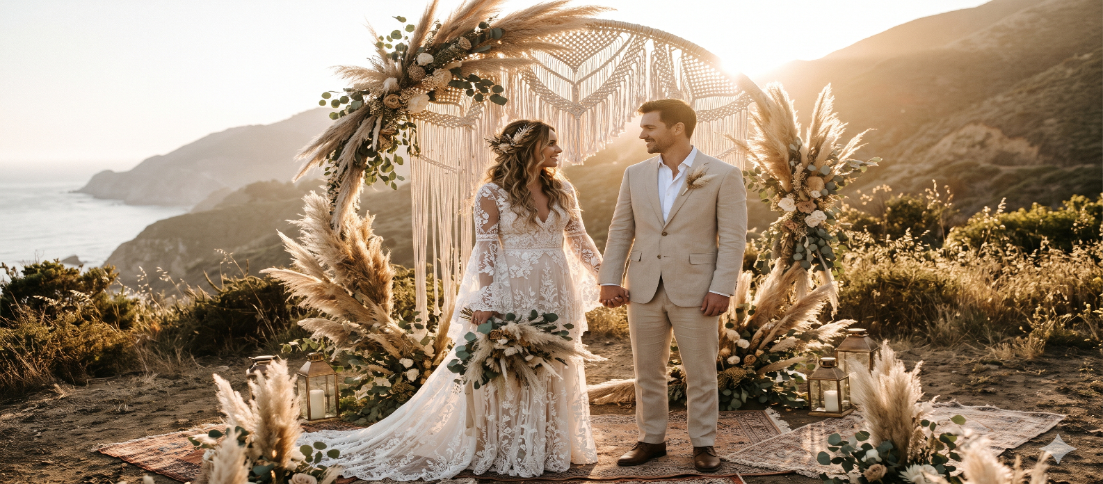 5 Bohemian Outdoor Wedding AI Prompts for Romantic Nuptials