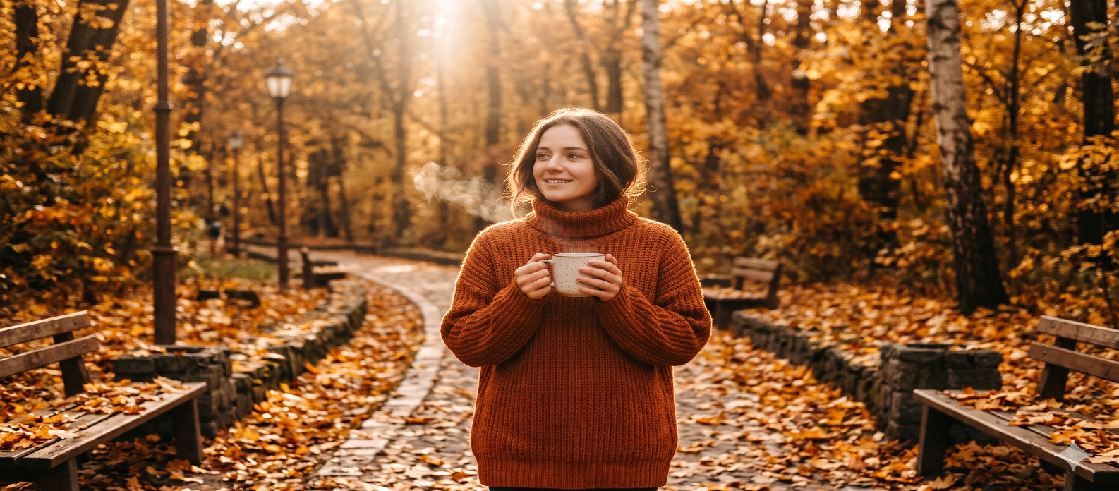 5 Cozy Autumn Lifestyle AI Prompts for Fall Knitwear Visuals